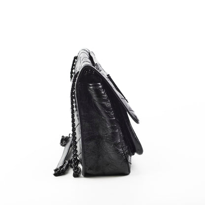 Saint Laurent Niki Medium Black Vintage Leather