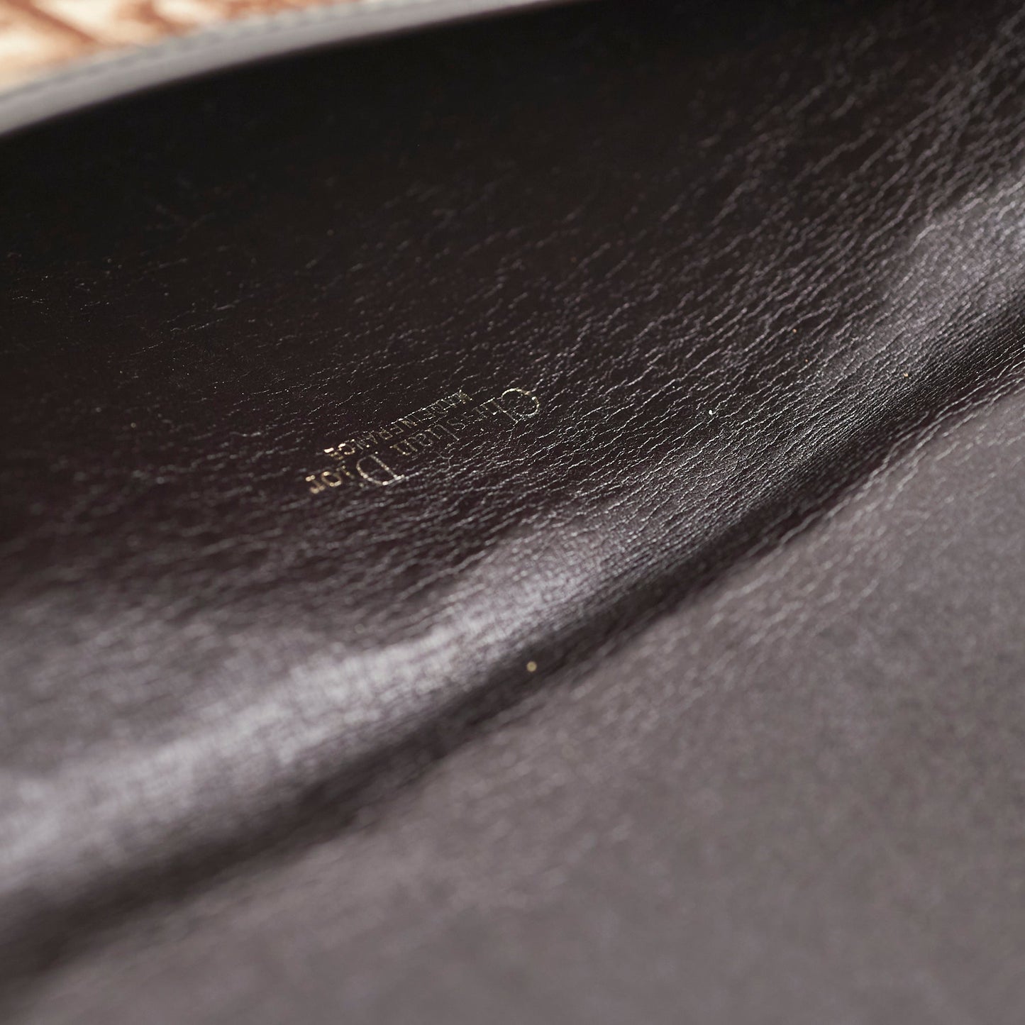 Christian Dior Vintage Brown Pouch
