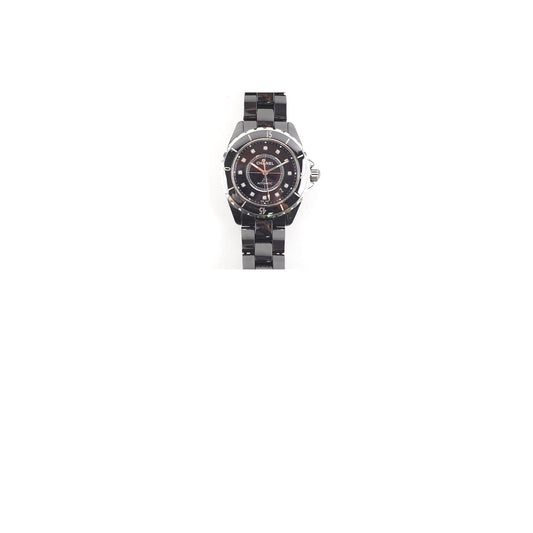 Chanel J12 Watch Calibre with Diamonds 38MM Black