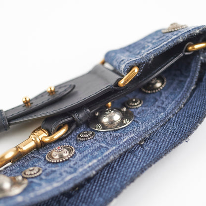 Christian Dior Navy Guitar Strap