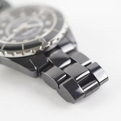 Chanel J12 Watch Calibre with Diamonds 38MM Black
