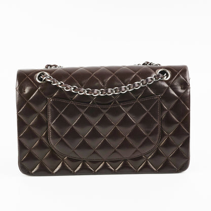 Chanel Medium/Large Classic Double Flap Dark Chocolate