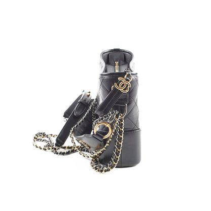 Chanel Medium Aged Calfskin Gabrielle Black Series 29