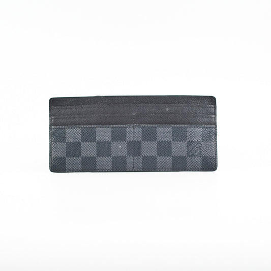 Louis Vuitton Flat Damier Azur Wallet