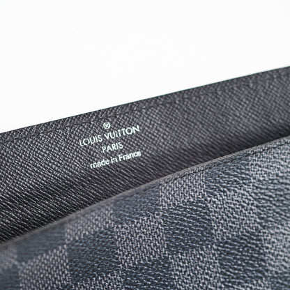 Louis Vuitton Flat Damier Azur Wallet