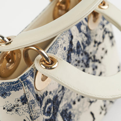 Christian Dior Mini Lady Dior Toile De Joy