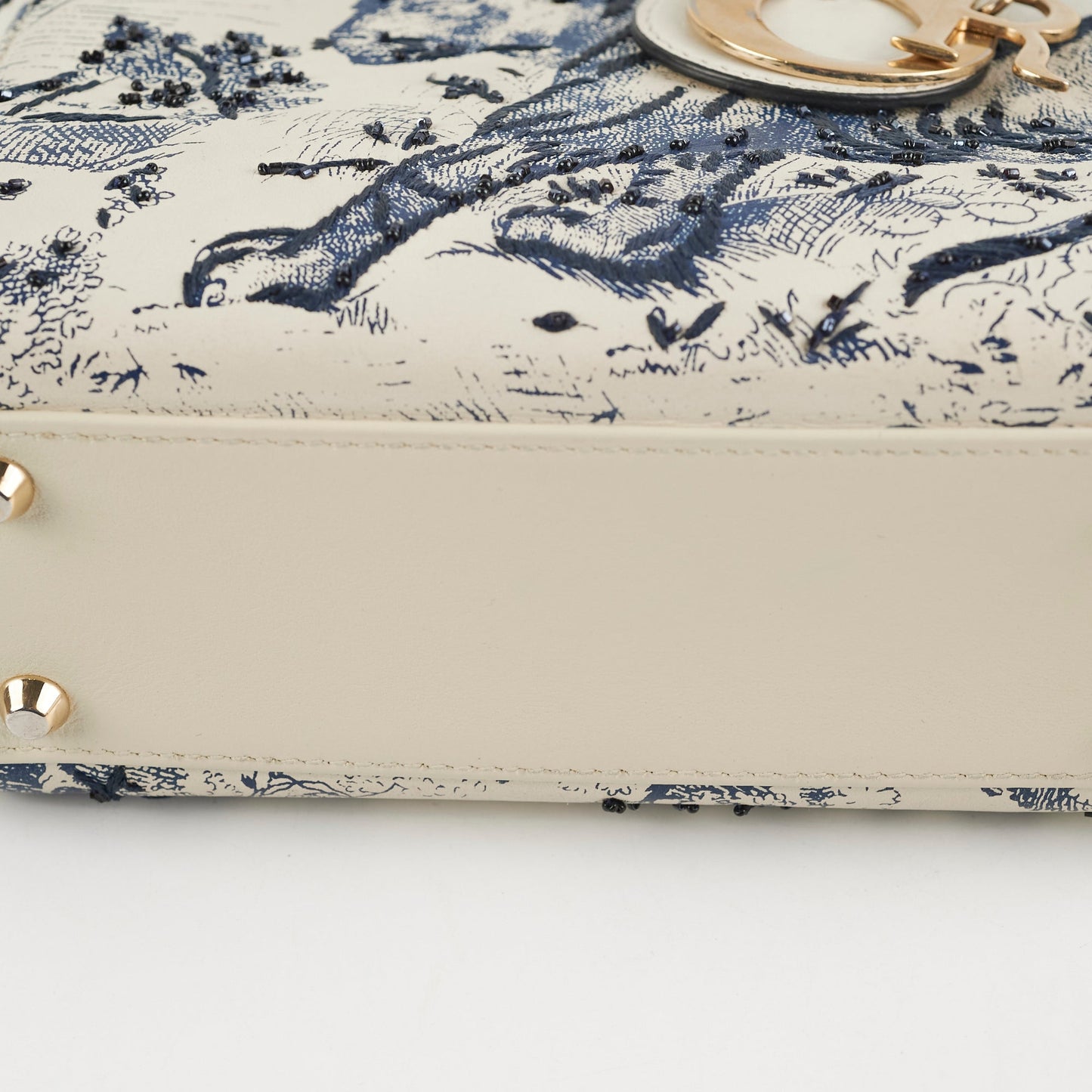 Christian Dior Mini Lady Dior Toile De Joy