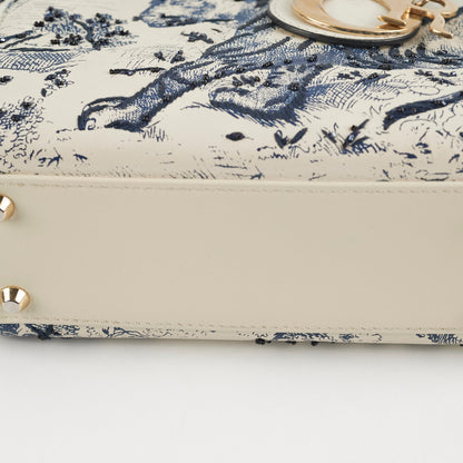 Christian Dior Mini Lady Dior Toile De Joy