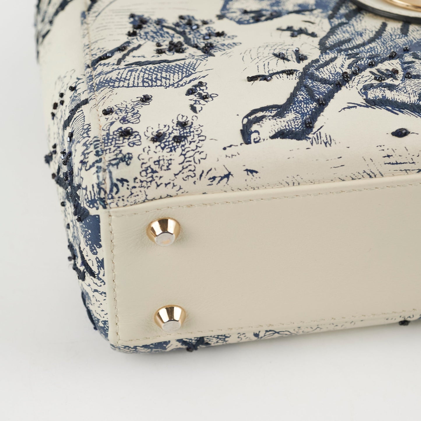 Christian Dior Mini Lady Dior Toile De Joy