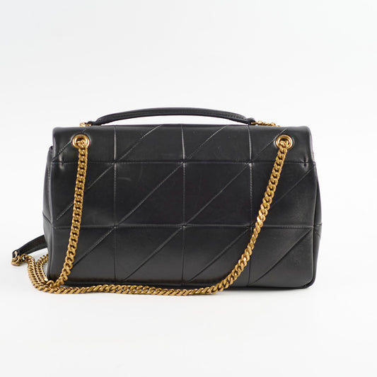 Saint Laurent Jamie Medium Black Shoulder Bag