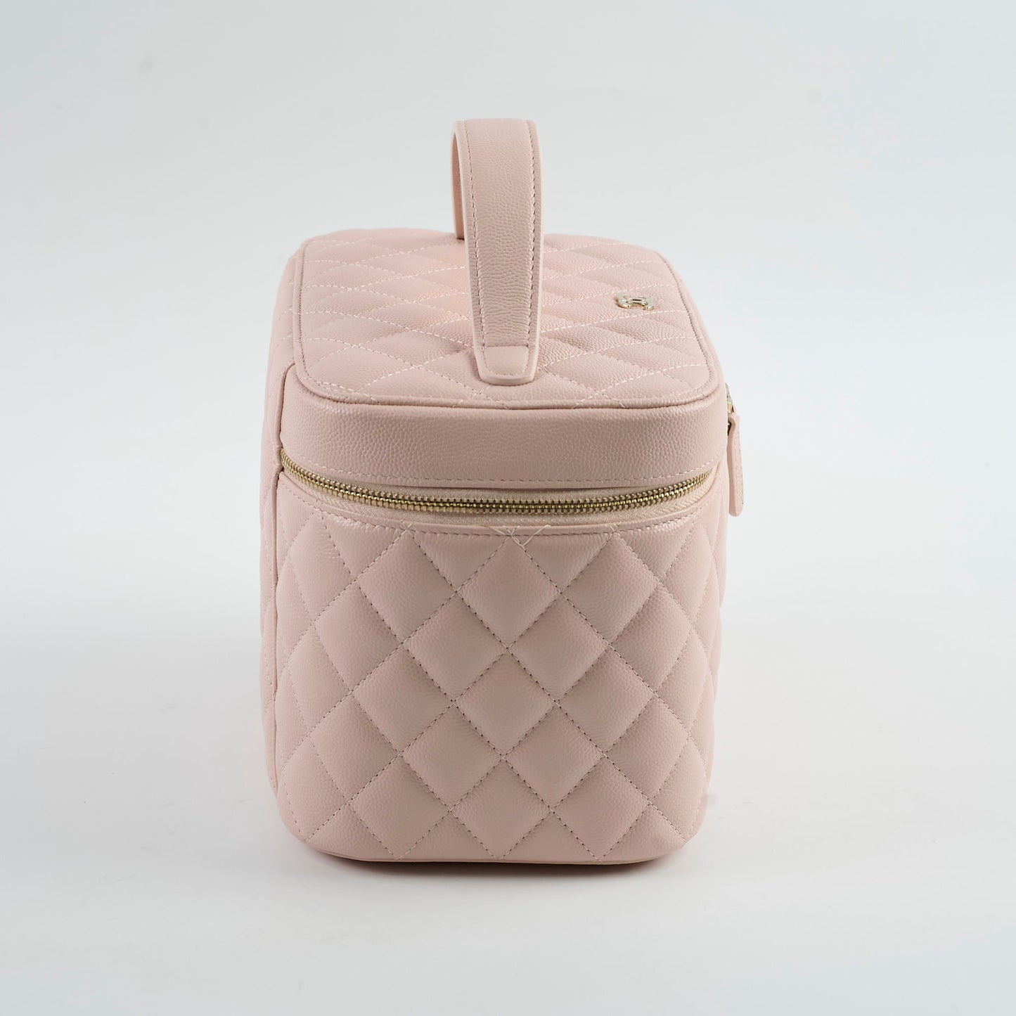 Chanel Caviar Vanity Rose Pink Series 30