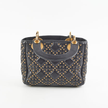 Lady Dior Studded Black Mini