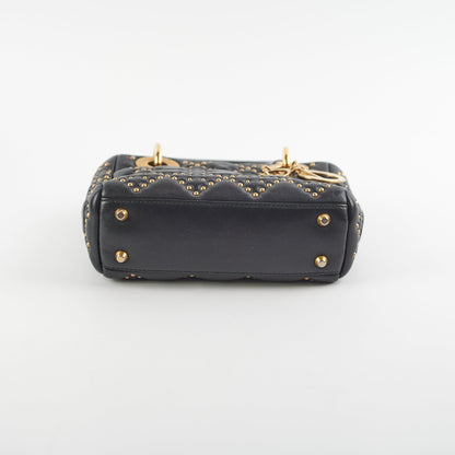 Lady Dior Studded Black Mini