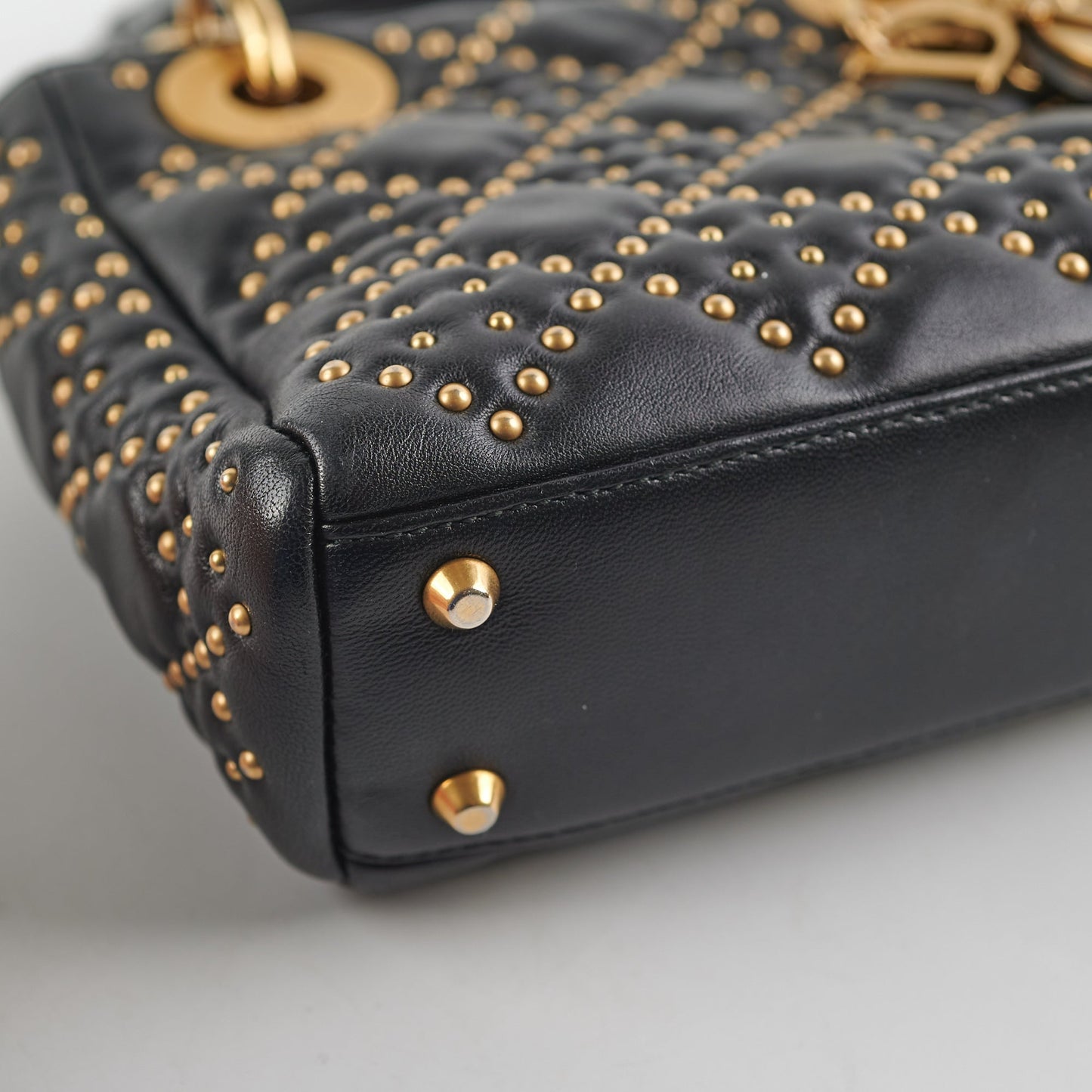 Lady Dior Studded Black Mini