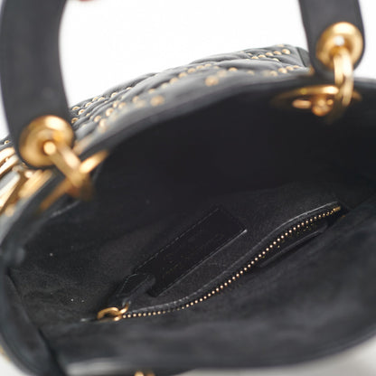 Lady Dior Studded Black Mini