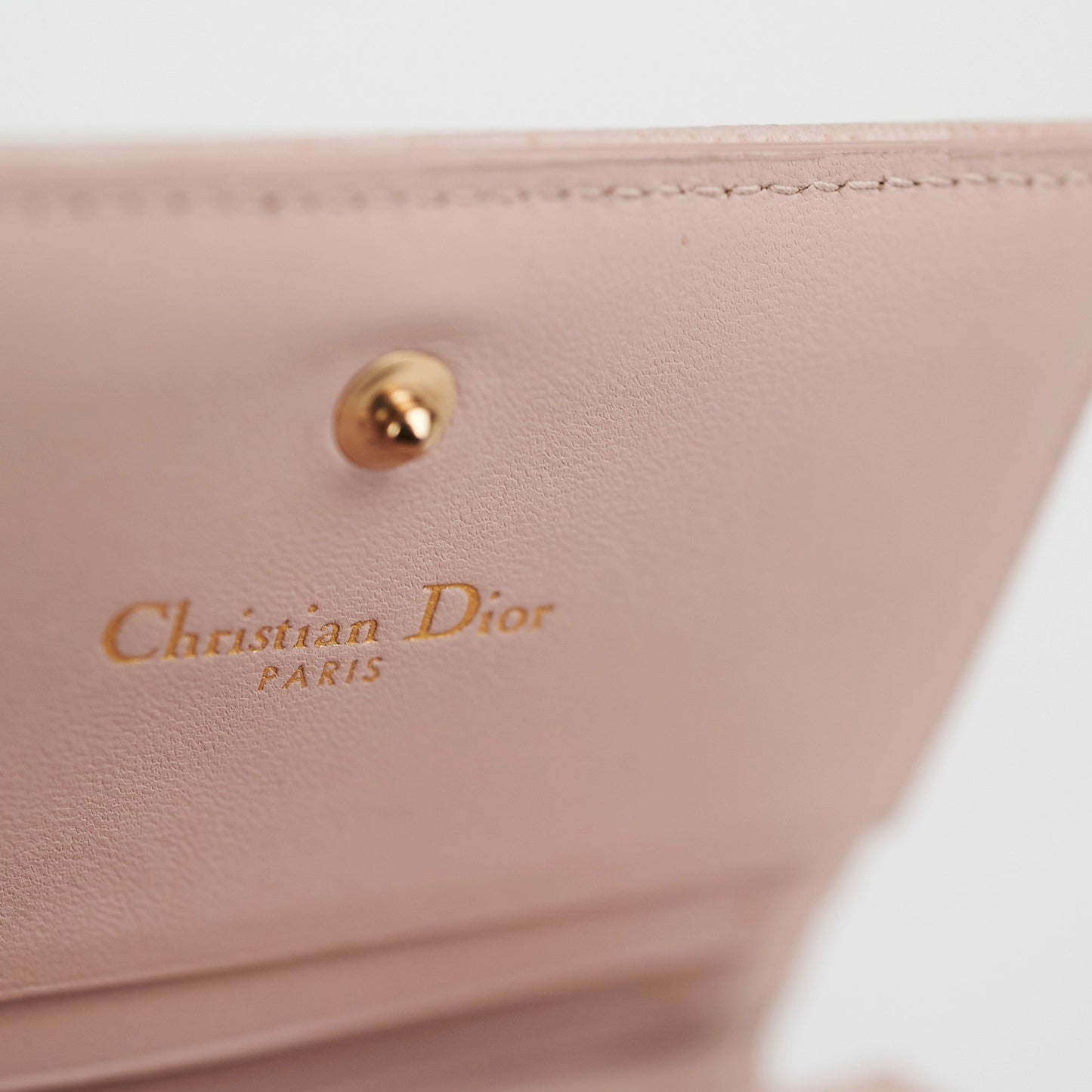 Dior Compact Wallet Pink