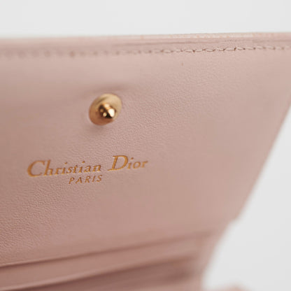 Dior Compact Wallet Pink