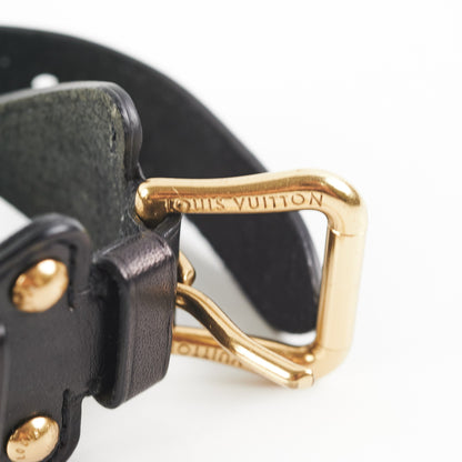 Louis Vuitton Belt Bracelet Black