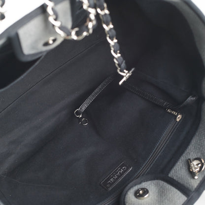 Chanel Medium Deauville Tote Grey