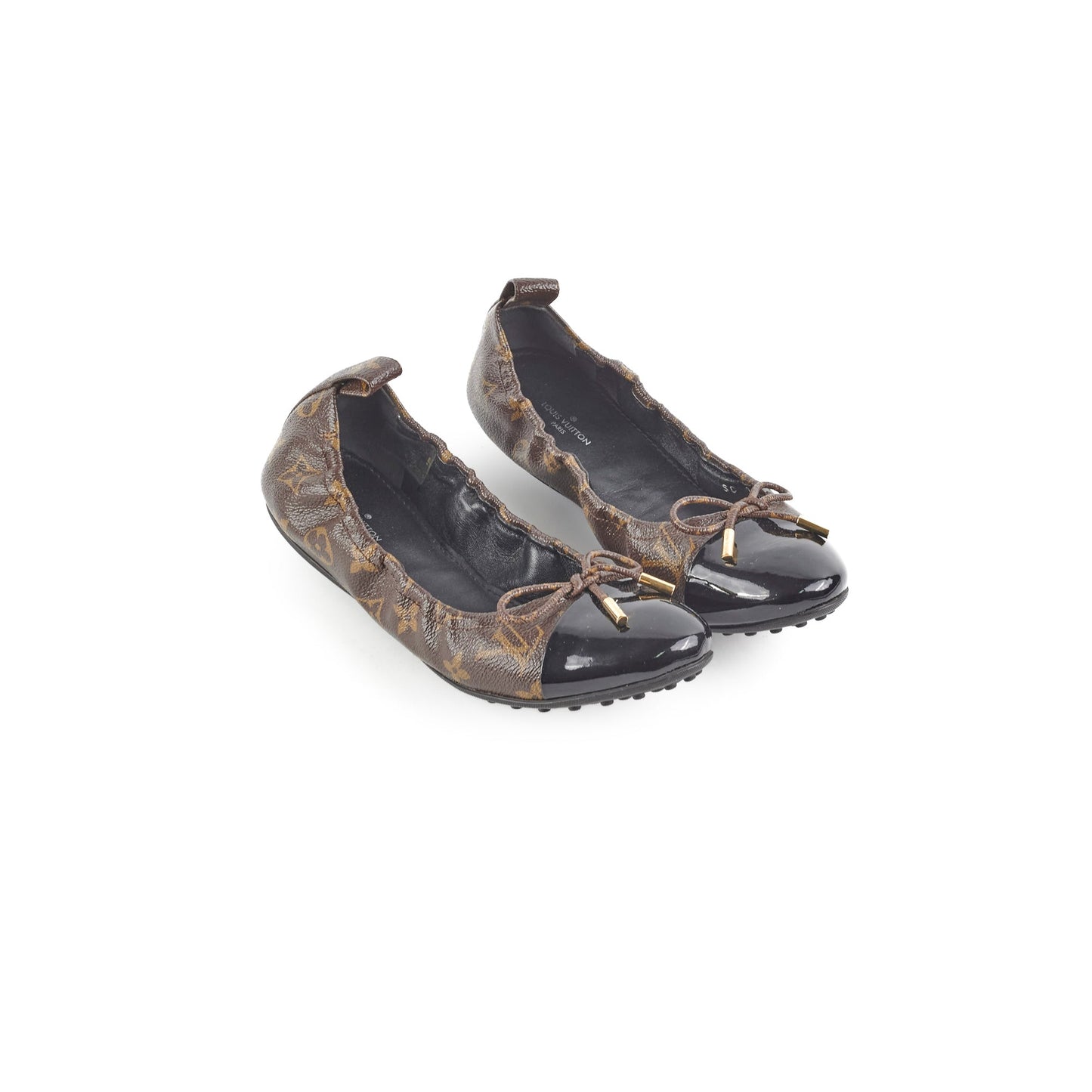 Louis Vuitton Ballerina Flats Monogram Size 38.5