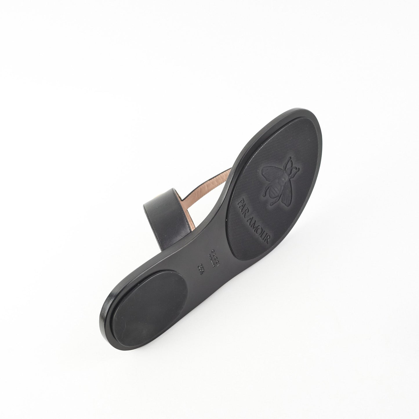 Gucci Thong GG Sandals Black