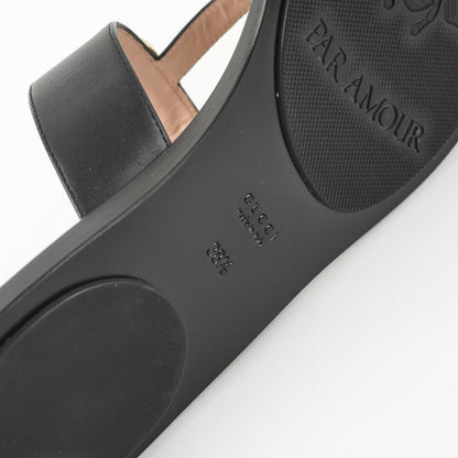 Gucci Thong GG Sandals Black