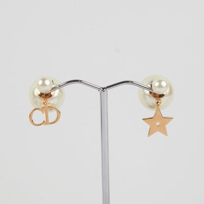 ITEM 3 - Christian Dior Tribales Pearl Earrings Costume Jewellery