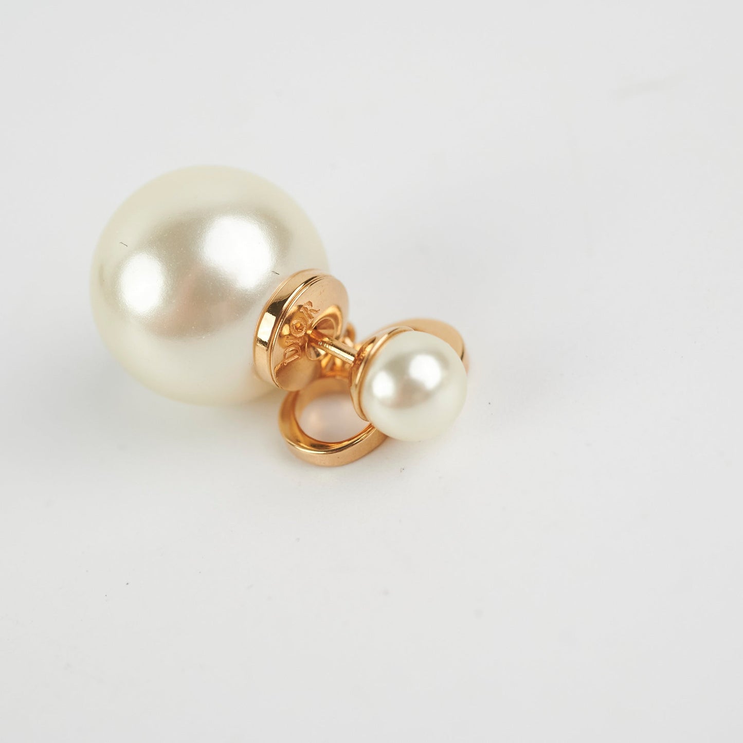 ITEM 3 - Christian Dior Tribales Pearl Earrings Costume Jewellery