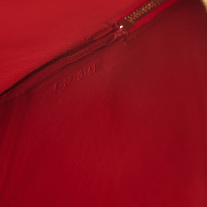 Celine Pouch Red/Taupe