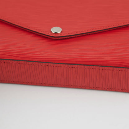 Louis Vuitton Pochette Felicie Red Epi