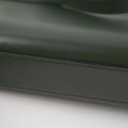 Saint Laurent YSL Manhattan Shoulder Bag Dark Green