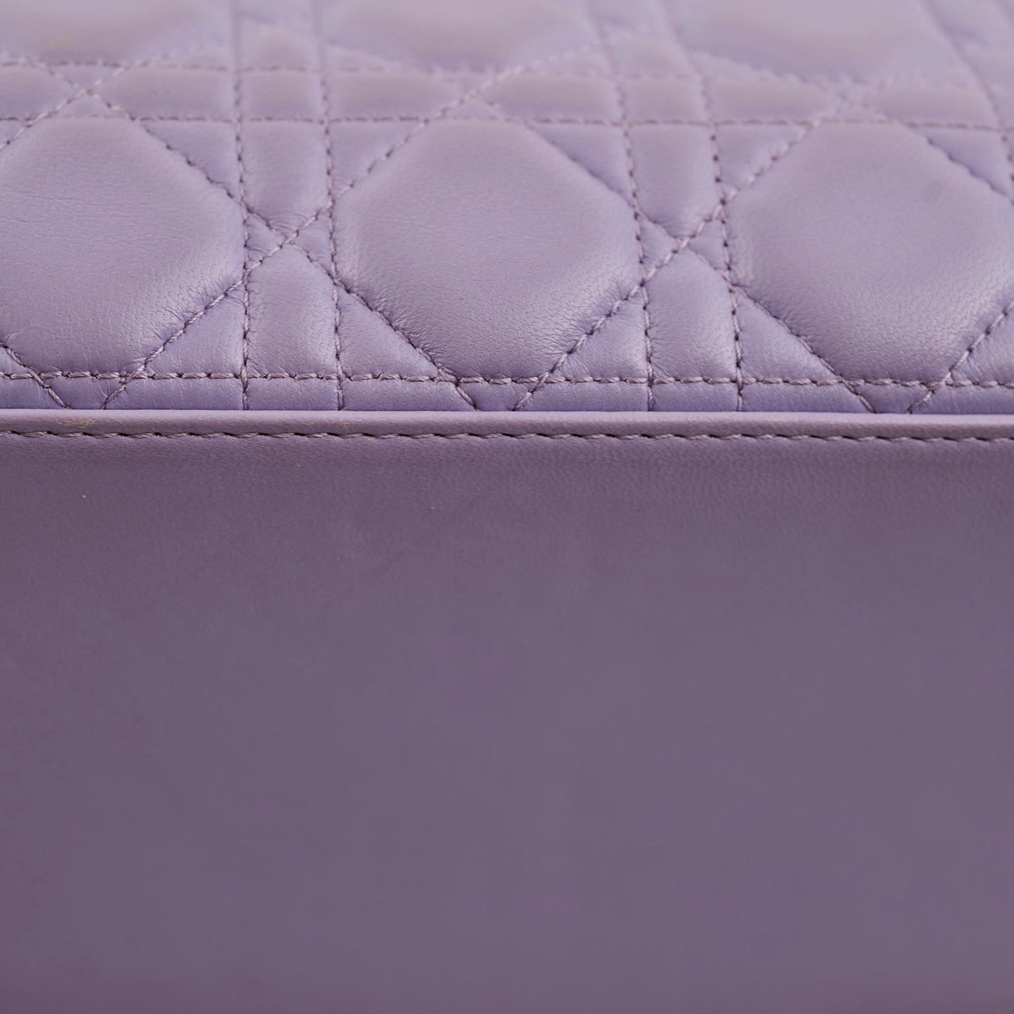 Christian Dior Medium Lady Dior Lambskin Lilac