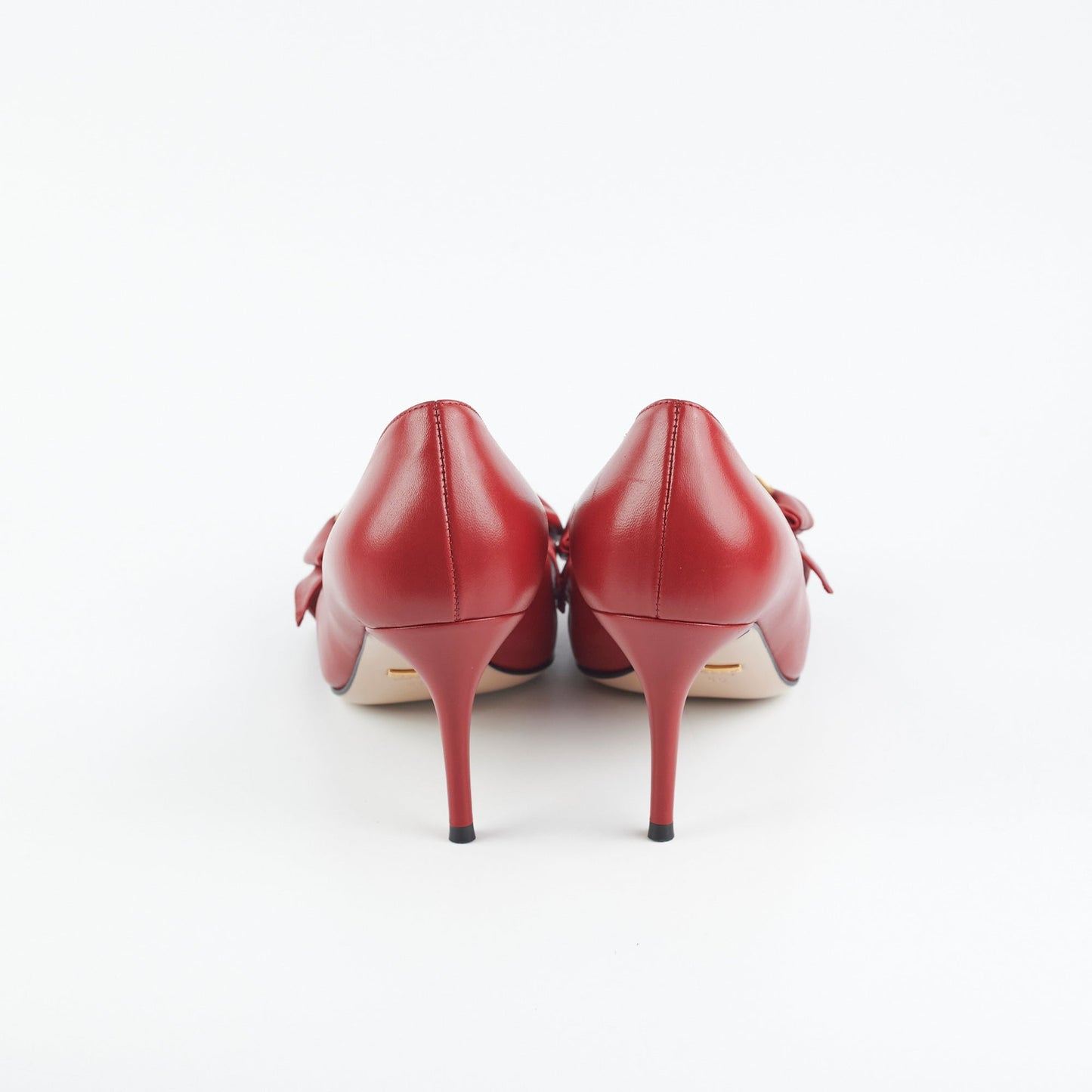 Gucci Red Bee Heels Size 40