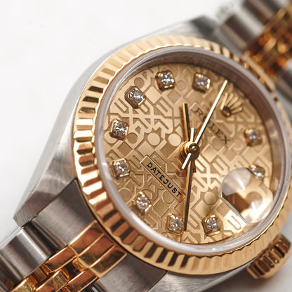 Rolex Datejust 26mm Two Toned with Diamond Dial 2003