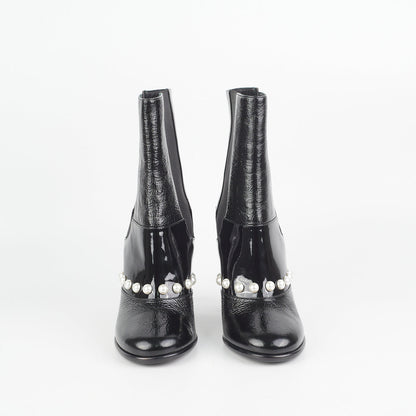 Chanel Ankle Boots Black
