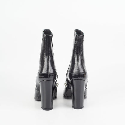 Chanel Ankle Boots Black