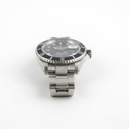 Rolex Submariner 40mm Black Face Watch - Year 2000