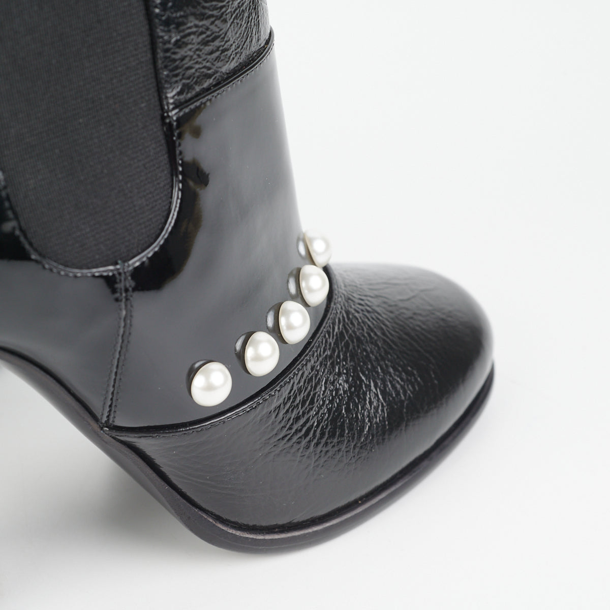 Chanel Ankle Boots Black