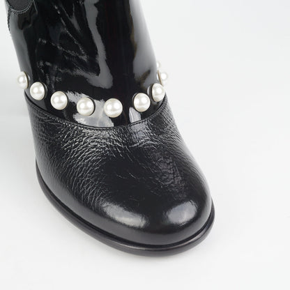 Chanel Ankle Boots Black