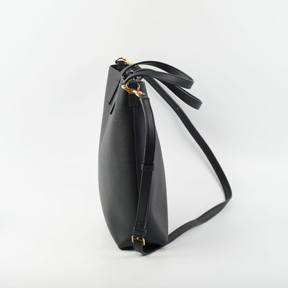 Saint Laurent Black Shopping Tote