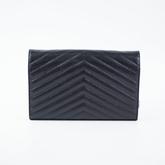 Saint Laurent Envelope Black Crossbody Bag