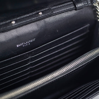 Saint Laurent Envelope Black Crossbody Bag