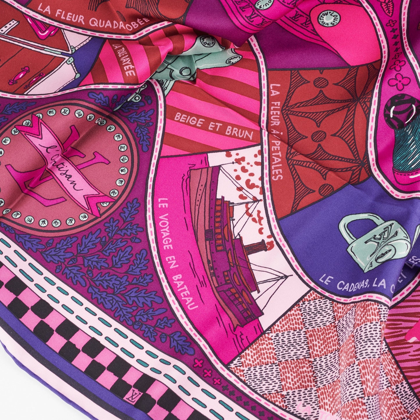 Louis Vuitton Scarf Magenta