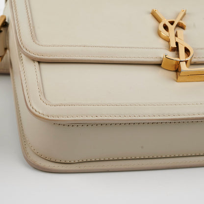 Saint Laurent Medium Solferino Cream