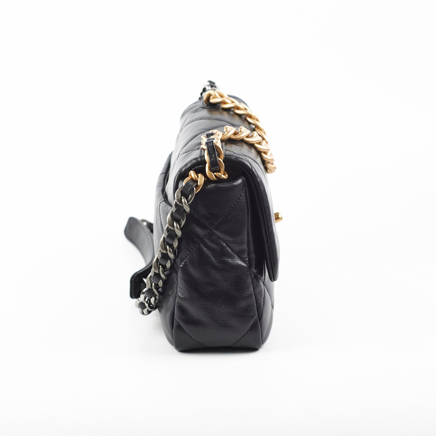 Chanel 19 Small Black Crossbody - Series 19