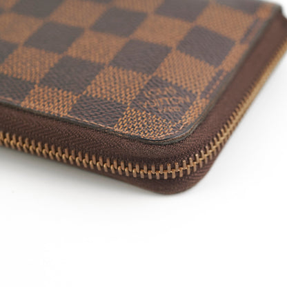 Louis Vuitton Zip Wallet Damier Ebene