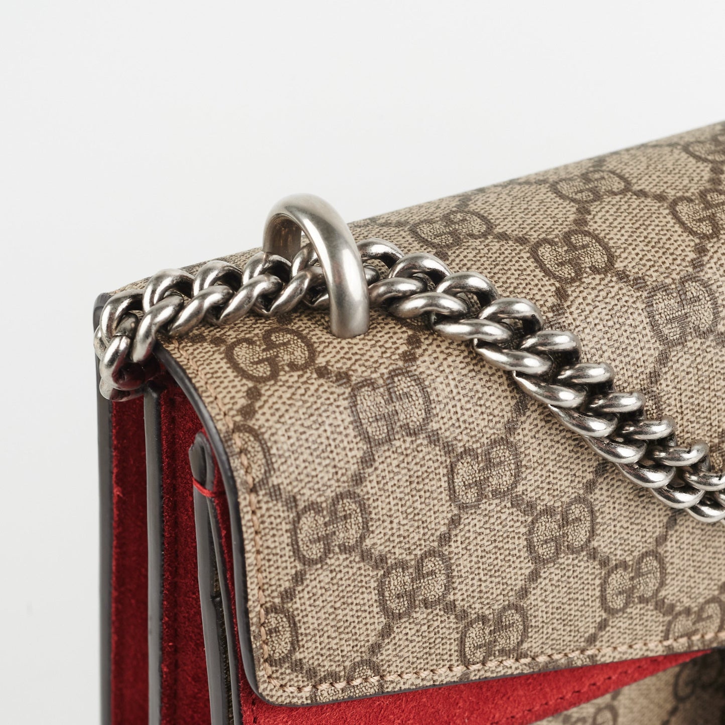 Gucci Dionysus Small Shoulder Bag Red