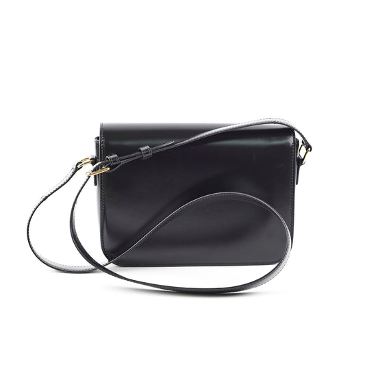 Celine Classique Triomphe Black Crossbody Bag