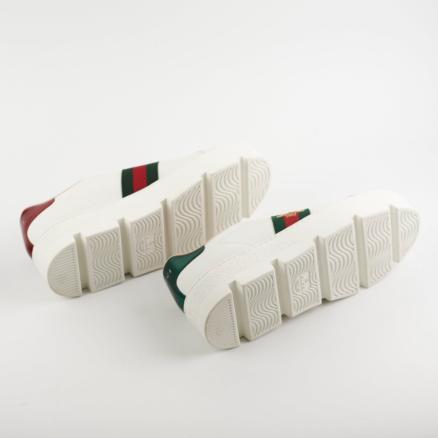 Gucci Ace Embroidered Platform Sneaker Size 40
