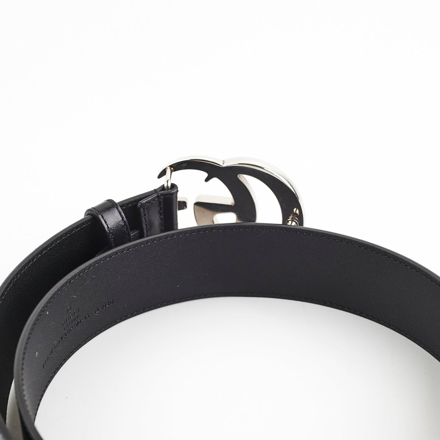 Gucci Marmont Silver Belt 100cm
